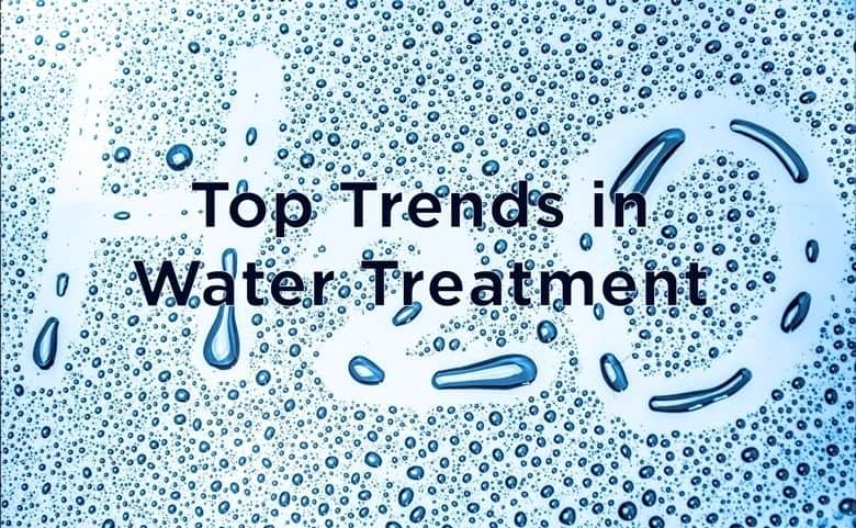 Modern water treatment technology with bubbles and droplets for clean water solutions.
