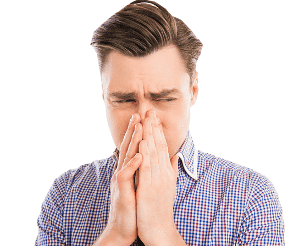 You smell a foul odour coming from your tap water