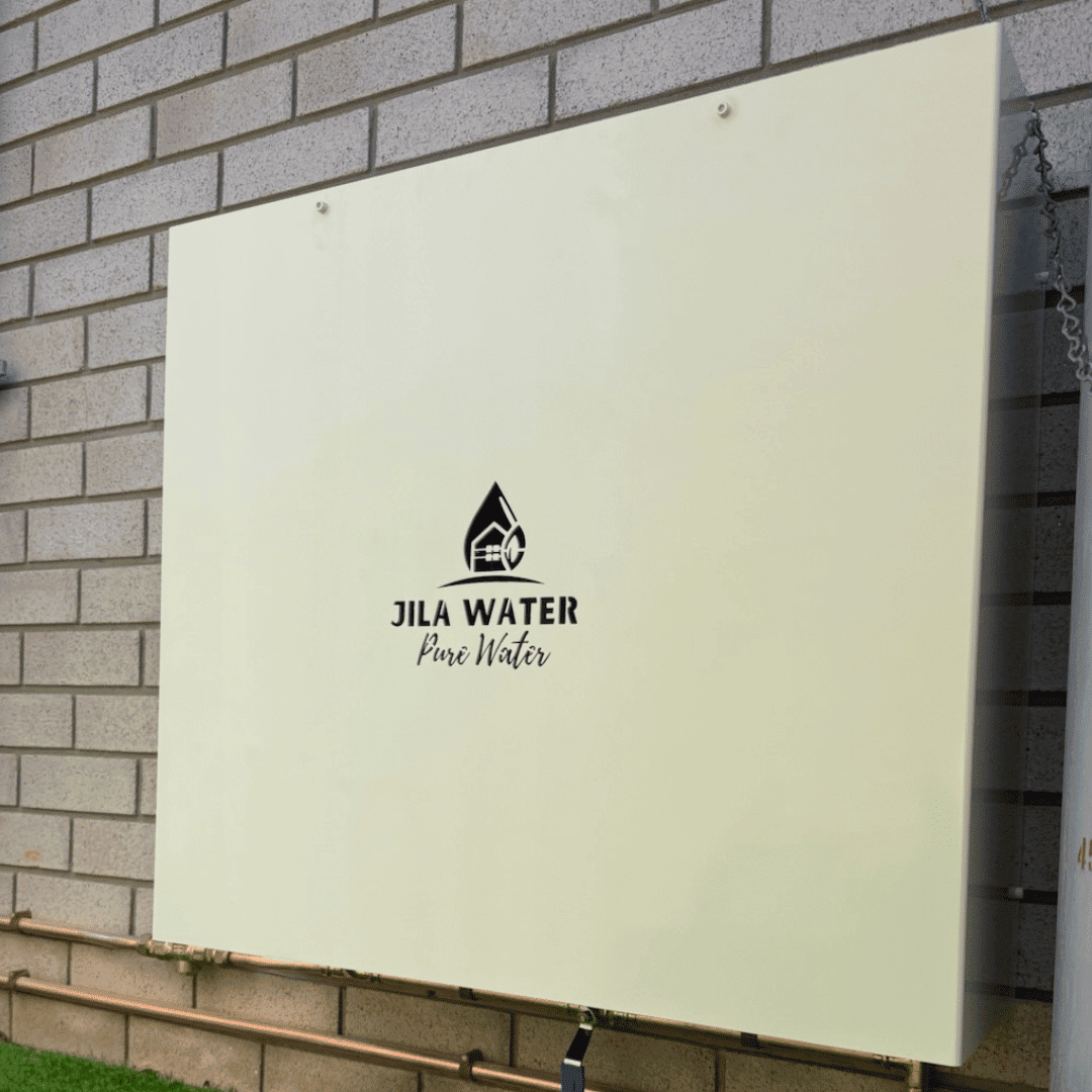 Light finish Jila Water whole home water filtration system