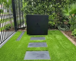 Complete home filtration system installed in Brisbane by Jila Water. Monument in color