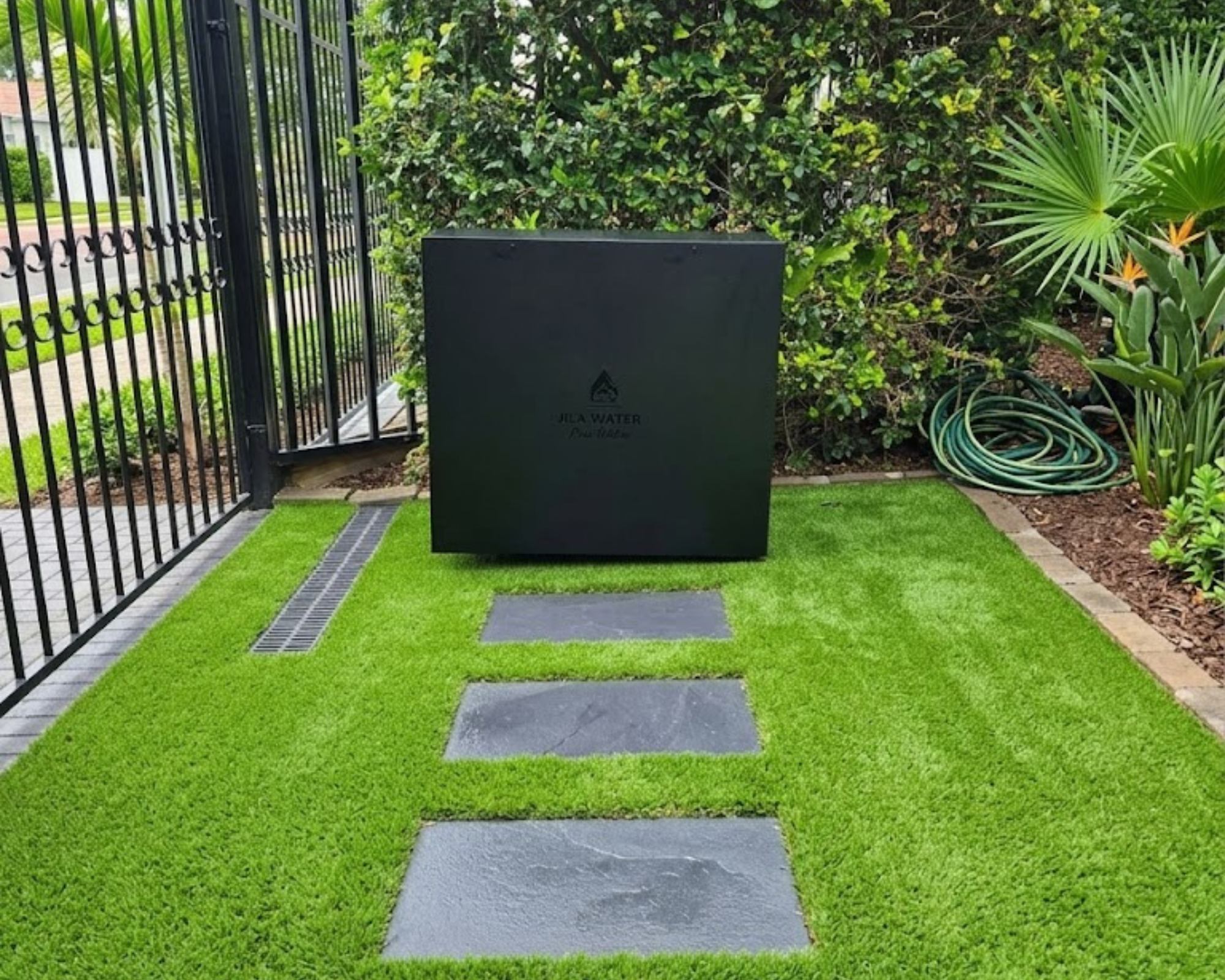 Jila Estate 20 20 inch whole home water filtration system installed at a Brisbane home